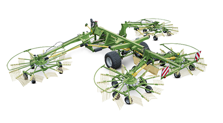 KRONE SWADRO 1400PLUS Four Rotor Centre Delivery Rakes - Ongmac Trading Pty Ltd