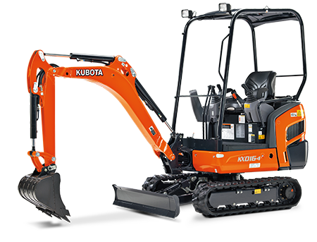 KX016-4 1.5 Tonne Zero Swing Excavator - Ongmac Trading Pty Ltd