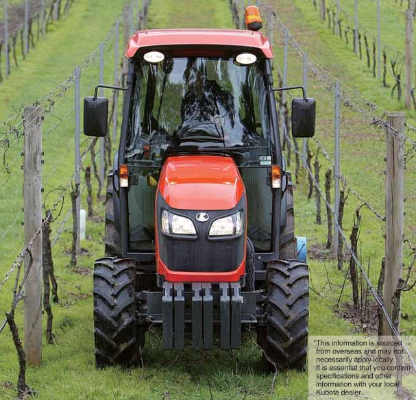 Kubota M8540 Narrow / Narrow CAB 85.5HP - Ongmac Trading Pty Ltd