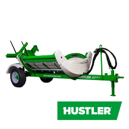 Hustler Trailed double bale feeder