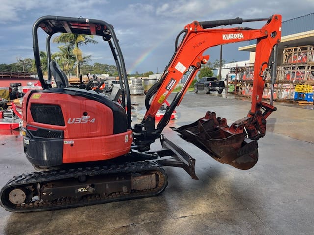 KUBOTA U35-4 Excavator - Ongmac Trading Pty Ltd
