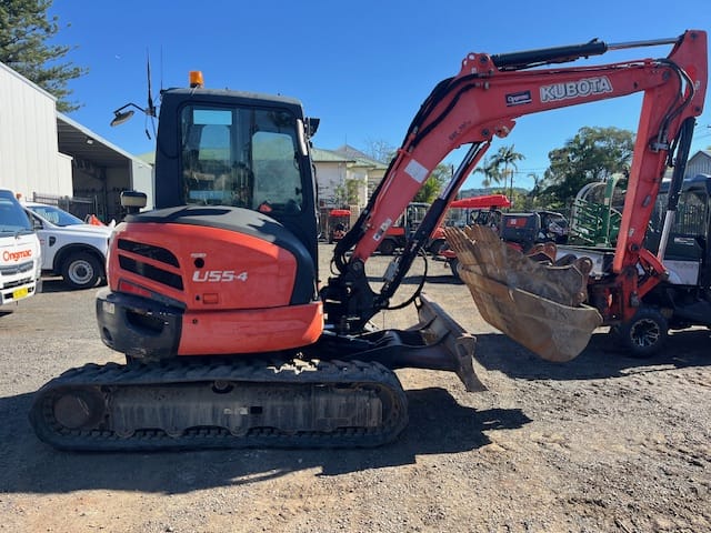 SOLD Kubota U55-4 Excavator - Ongmac Trading Pty Ltd